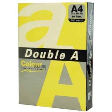 Ofisa papīrs Double A, A4, 80 g/m², daudzkrāsaina,
