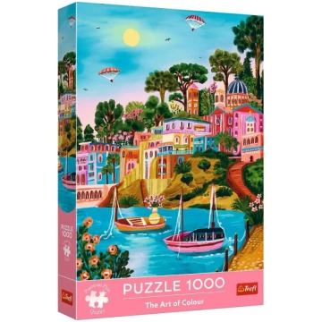 Puzzle 1000 elements Premium Syros Greece Trefl