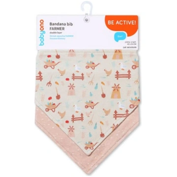 Babyono bandana bib FARMER, 879/09 ART#103348