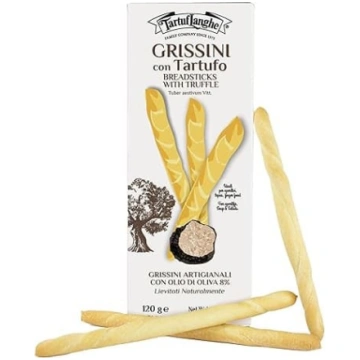Grissini con Tartufo, ar melnajām vasaras trifelēm