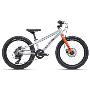 CTM JERRY 3.0 matt silver / orange 11" V 20" (6-9 