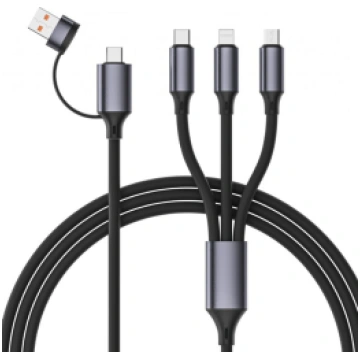Kabelis Gembird 4-in-1 USB type-C and Micro USB 1.