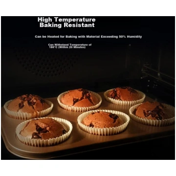 Yekee (Yekee) Heat-Resistant Baking Cup Liners, Cu