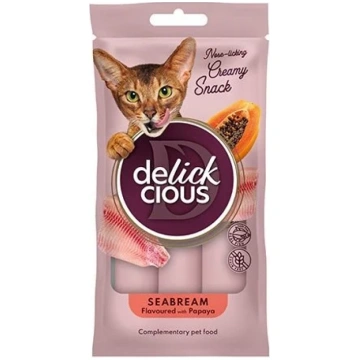 Delickcious kreminiai skanėstai katėms su jūros ka
