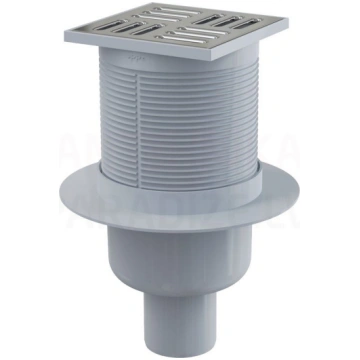 Alcaplast PP Traps vertikālais 105x105/50 APV2 ner