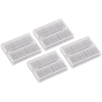 SET OF MINI BREADBOARDS - 170 TIE-POINTS - 4 pcs C