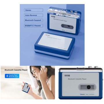 Pārnēsājamais Walkman Bluetooth atskaņotājs - kase
