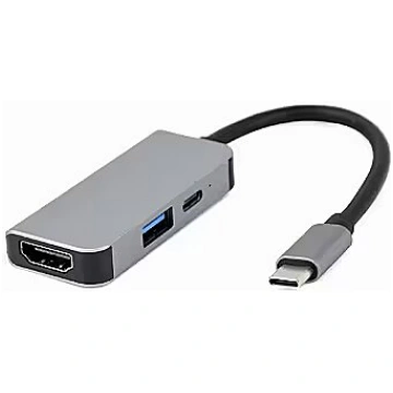 Gembird Multi Port Adapter USB Type C A-CM-COMBO3-