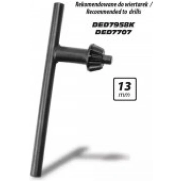 Urbjmašinas turetaja atslega 13 mm DEDRA YKS003