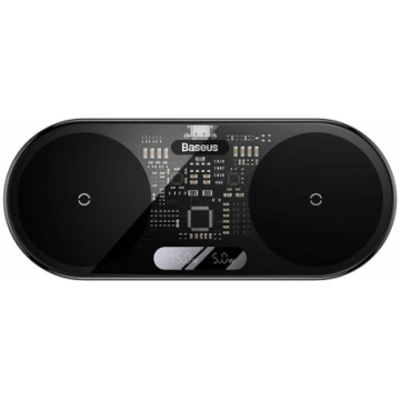 Baseus Digital LED Display Dual Qi wireless charge