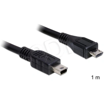 Delock,Micro USB-B/Mini USB-B, 1 m
