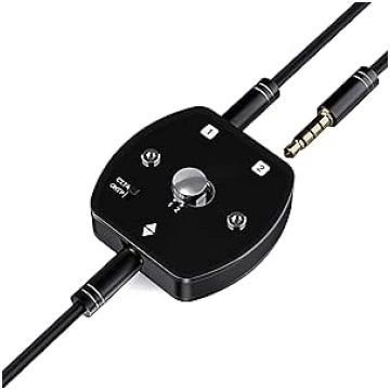 3,5 mm audio pārslēdzējs un sadalītājs - 1(2) ieej