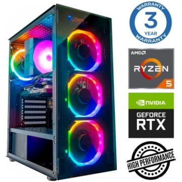 INTOP Ryzen 5 9600X 16GB DDR5 250SSD M.2 NVME RTX5