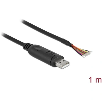 Delock Adapter cable USB 2.0 Type-A to Serial RS-2