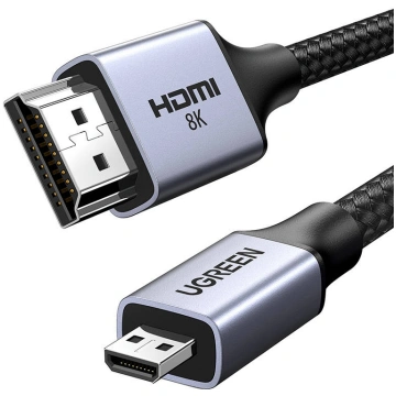 Kabelis Ugreen HD164, HDMI, pelēka krās