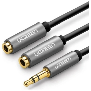 Parveidotājs Ugreen 3.5mm Aux Stereo Audio Splitte
