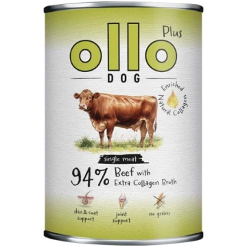 OLLO Plus Collagen Beef - wet dog food - 400g