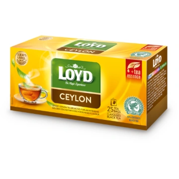 Aromatizēta melnā tēja LOYD Ceylon, 25x2g - 450-11