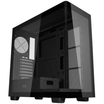 DarkFlash computer case DS900G Black (No Fans)