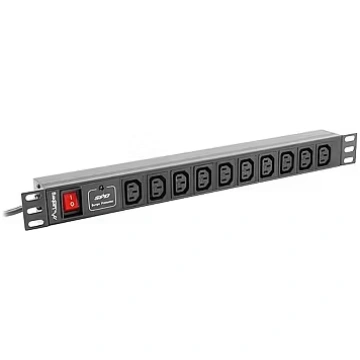 Lanberg Surge protector Rack PDU 1U 10x C13 2m (PD
