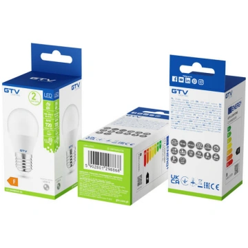 LED spuldze, 8W, 720 Lm, 6400K, E27, LD-SMZBD45-80