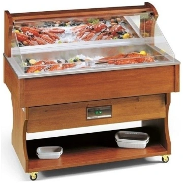 Multideck buffet display Model FISHING 6 for fish 