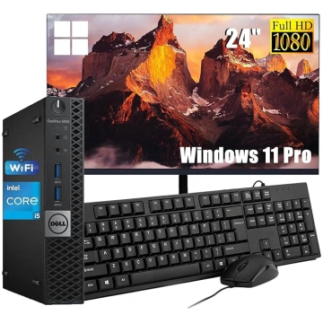 Lietots - Dell Optiplex 5050 mini dators ar 24 col