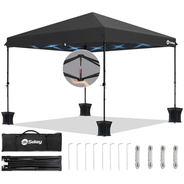 Sekey Premium Pop-Up lapene ar sānu sienām, ūdensn