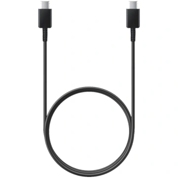 Samsung Type-C to Type-C Cable, 1 m, Melna