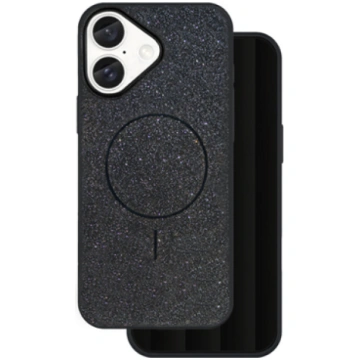 Mocco Glitter Thin Mag Back Case for Apple iPhone 