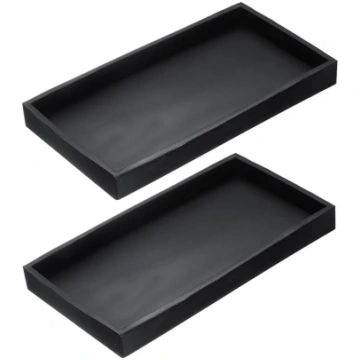 sourcing map 2 x Badezimmer-Schminktablett, 20,1 x