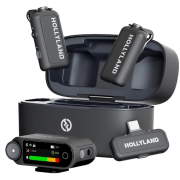Hollyland LARK MAX 2 Combo with Camera RX + USB-C 