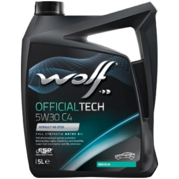 WOLF OFFICIALTECH 5W30 C4 5L