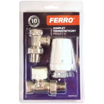 Termostata komplekts FERRO 1/2" GT11 ZTM07 5901095