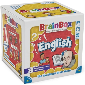 BrainBox English Card Game - Educational Memory Ga