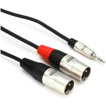 Hosa HMX-010Y REAN 3,5 mm TRS savienojuma kabelis