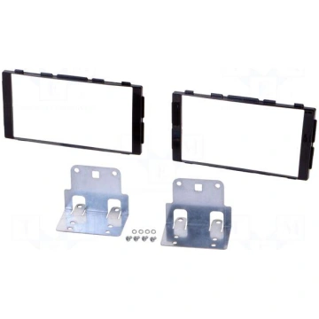 Radio frame | Nissan | 2 DIN | black PER.PIC. MA57