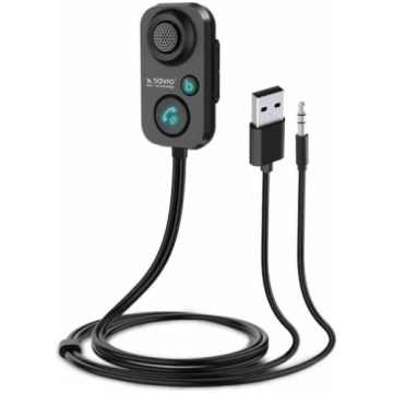 Savio TR-13 Bluetooth 5.1 Raidītājs AUX ar brīvrok