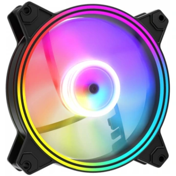 Volcano Apex 120 ARGB Reverse Fan Black