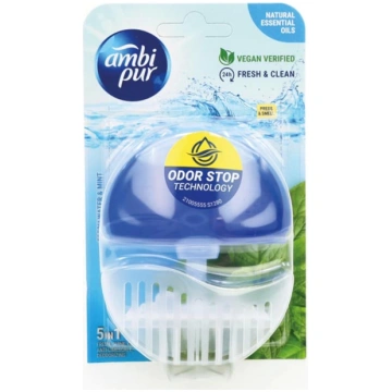 Ambi Pur tualetes bloks Fresh Water & Mint, 55 ml