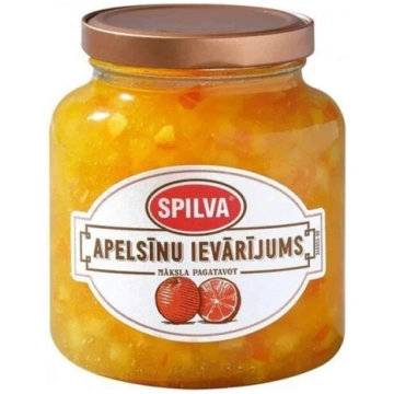 Apelsīnu ievārījums "Spilva" 362g