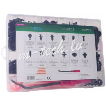 CT-RC12 - Car retainer clips - set 240 pcs