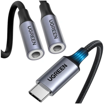 USB-C Audio Splitter Adapter - 2 x 3.5mm UGREEN AV