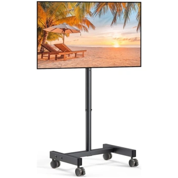 Perlegear TV statīvs Rullējams TV ratiņi 13-50 col