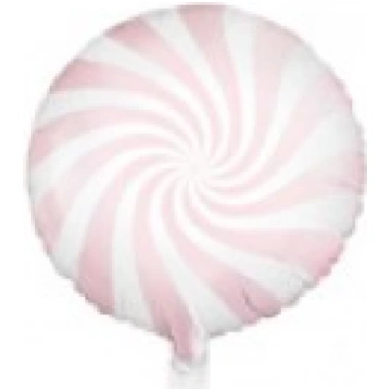 Folijas balons 45cm, Konfekte, rozā, lašu FB20P-08
