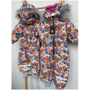 Ziemas kombinezoni meitenēm . Softshell kombinezon
