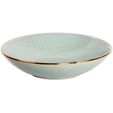 Maza bļoda Domoletti Green Dots, zaļa krās., 20 cm