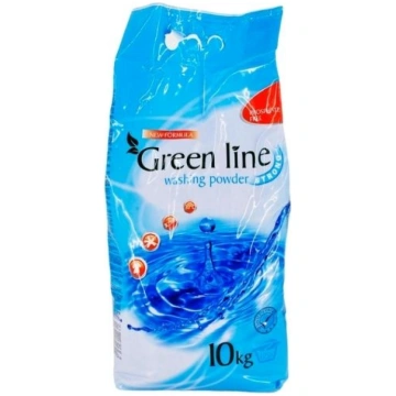 GREEN LINE veļas pulv.10kg(STRONG)