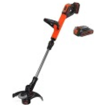 Trimmeris BLACK+DECKER 18 V akumulatora ar auklu, 