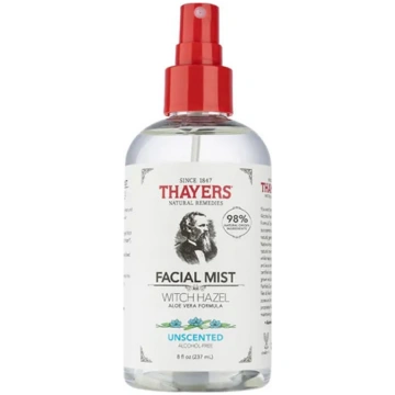 Thayers sejas aerosols bez smaržas, nomierinošs un